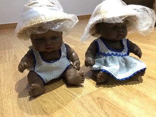 Lote de 2 muñecos bebé