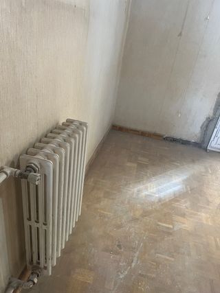 Radiadores de hierro fundido antiguos