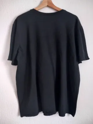 Camiseta Nike Vintage Calavera Flores Negra