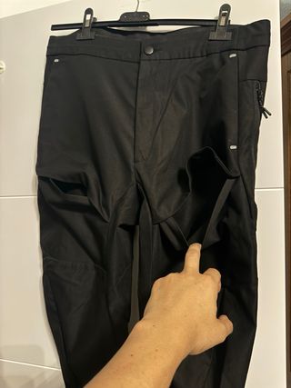 Pantalones Prozis esquí/Montaña Negros