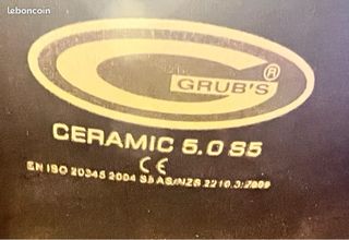 Grubs Zapatos de Seguridad Ceramic Safety Wellies