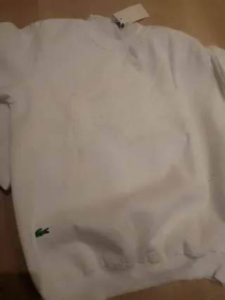 Sudadera drip blanca