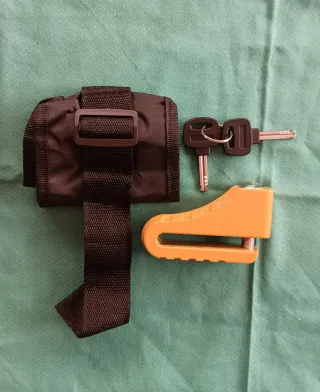 Candado de disco para moto