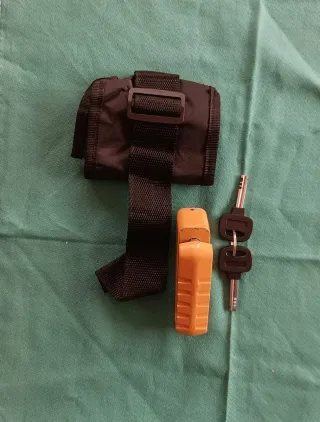 Candado de disco para moto