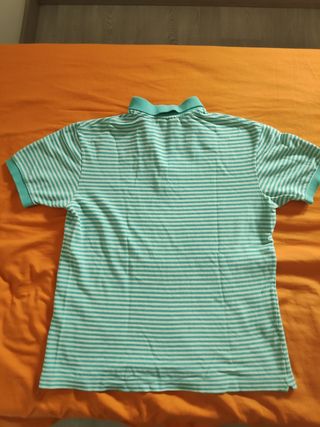 Polo Lacoste Rayas Hombre Talla M