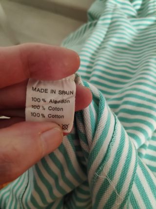 Polo Lacoste Rayas Hombre Talla M