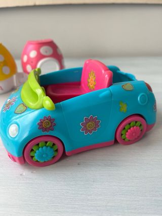 Conjunto Pinypon Coche y Casitas