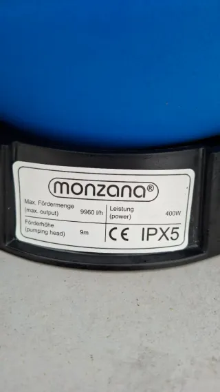 Bomba depuradora arena piscina Monzana 25L