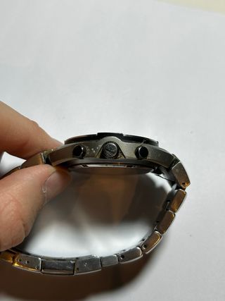 Reloj Timberland Cronógrafo Plata y Negro