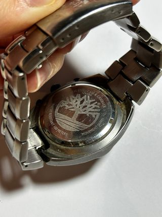 Reloj Timberland Cronógrafo Plata y Negro