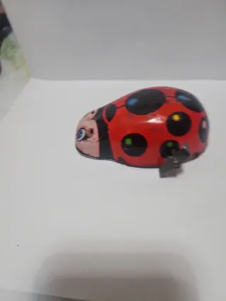 Coccinella vintage in latta