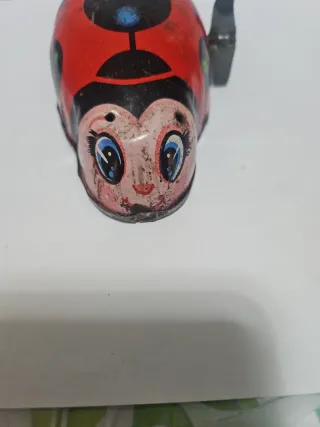 Coccinella vintage in latta