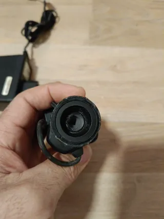 Mini cámara CCTV con adaptador de corriente