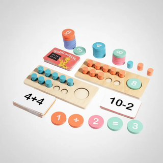 Juego Didáctico Madera Sumas y Restas