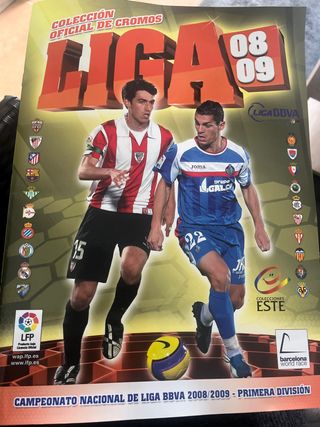 Álbum Cromos Liga BBVA 2008-2009