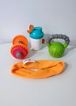 Set Sonajeros Pesas Fisher Price