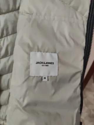 Chaleco Jack&Jones Blanco con Capucha