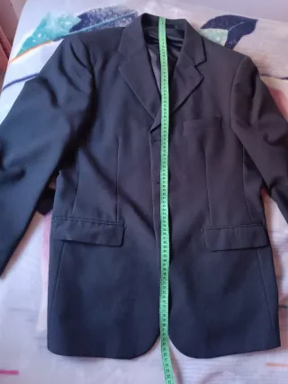 Traje azul marino de Hombre, In Extenso