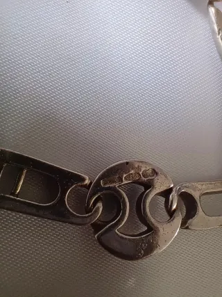 Pulsera Plata 925. Mide unos 18.1