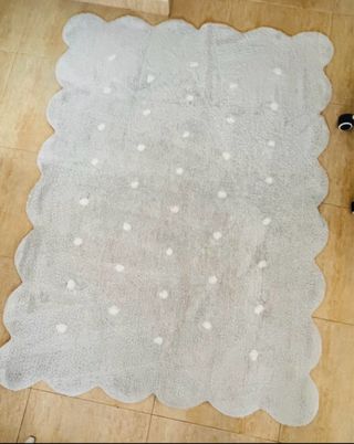 Alfombra infantil Biscuit gris