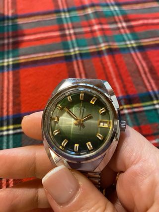 Orologio Tissier Uomo Verde Swiss Made