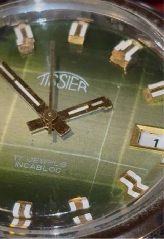 Orologio Tissier Uomo Verde Swiss Made