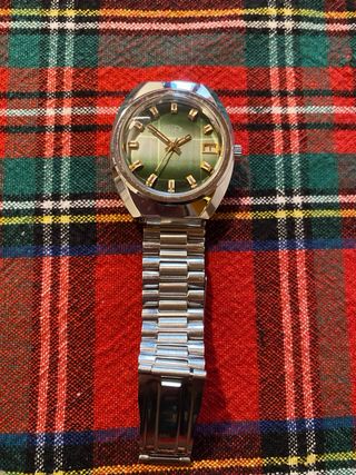 Orologio Tissier Uomo Verde Swiss Made