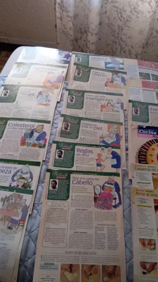 30 fascículos + 9 cartulinas colección