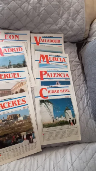 30 fascículos + 9 cartulinas colección