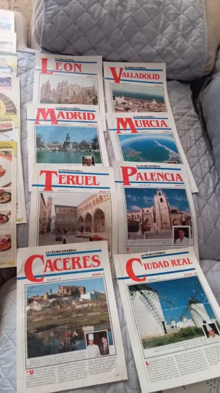 30 fascículos + 9 cartulinas colección