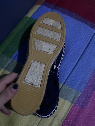 Alpargatas LILIUM Azul Talla 38