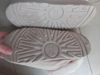 Pantofole donna beige taglia 42/43