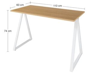 Mesa Escritorio LEVIRA Wye II Madera y Metal