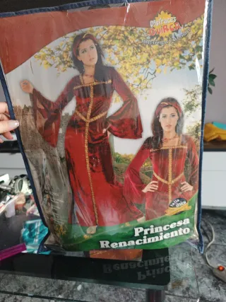 Disfraz Princesa Renacimiento Talla Única