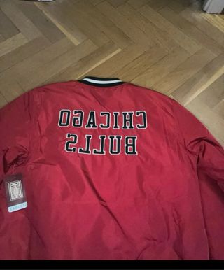 Chaqueta Chicago Bulls Roja Talla L