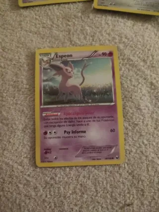 Carta Pokémon Espeon Etapa 1