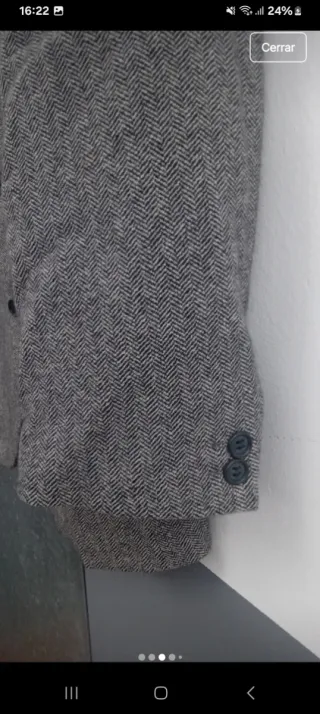 Americana Sidi Talla 48 Gris