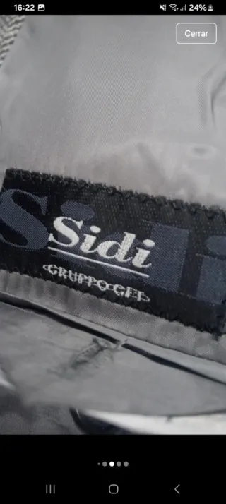 Americana Sidi Talla 48 Gris