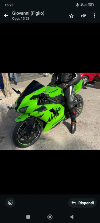 Alette aerodinamiche Kawasaki ZX 6 R