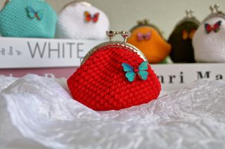 Monederos artesanales de hilo italiano