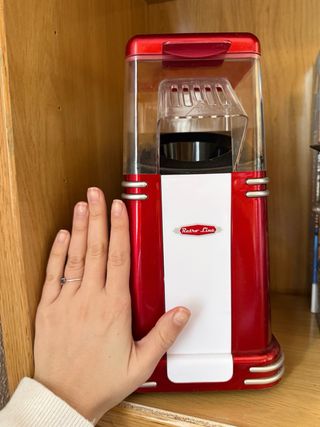 Máquina de Palomitas Retro Line Roja