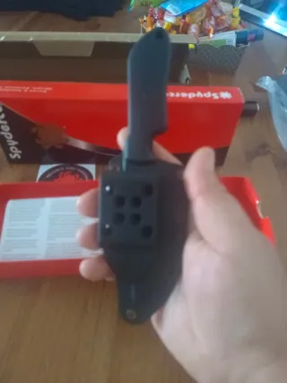 Cuchillo Táctico Negro