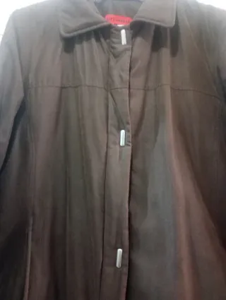 Parka marrón mujer