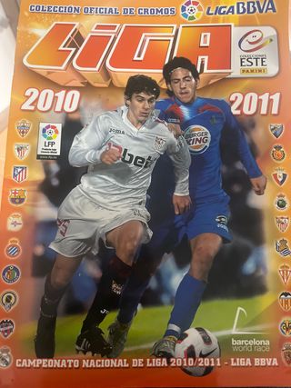Álbum Cromos Liga BBVA 2010-2011