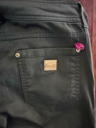 Pantalones Nolita Talla XS Verde Oliva