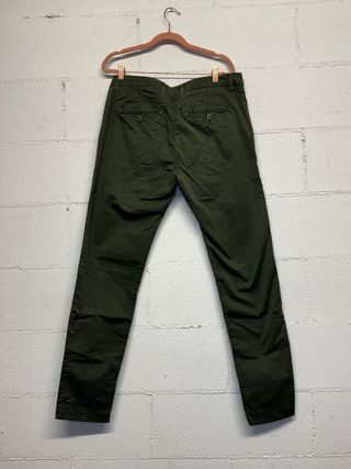 Pantaloni verdi in cotone