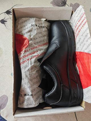 Zapato De trabajo cocina Cofra Negro