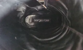 Stivaletti Sergio Rossi in pelle con fibbia e tacco quadrato