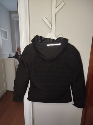 Chaqueta de moto negra mujer