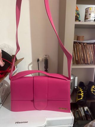 Borsa Jacquemus rosa in pelle